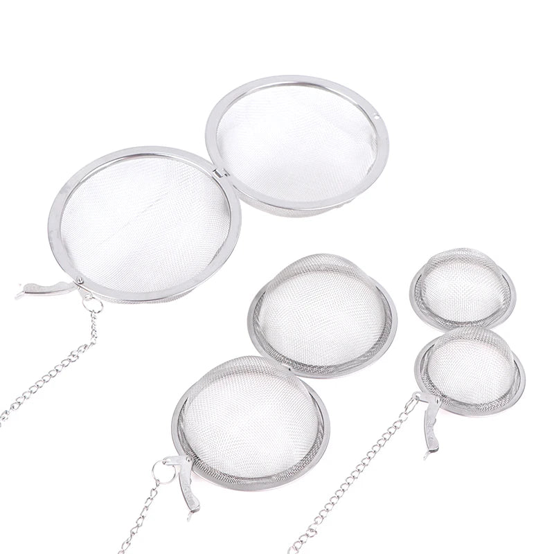 Stainless Steel Tea Strainer Mesh Infuser Tea Filter Strainers Kitchen Tools