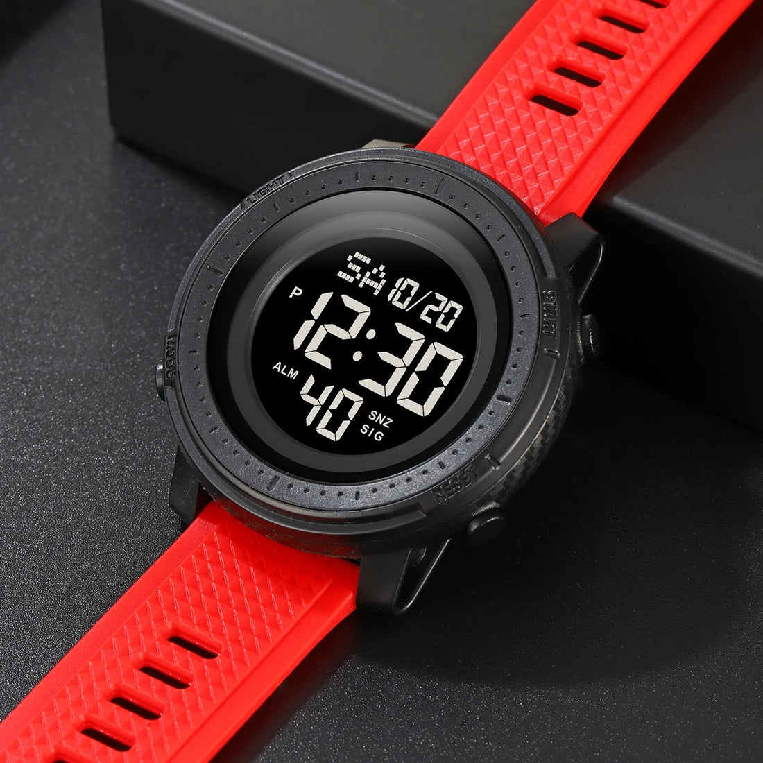 SKMEI Relogios Masculino Casual Back Light Countdown Dightal Sport Watches For Men 5Bar Waterproof Stopwatch Calendar Wristwatch