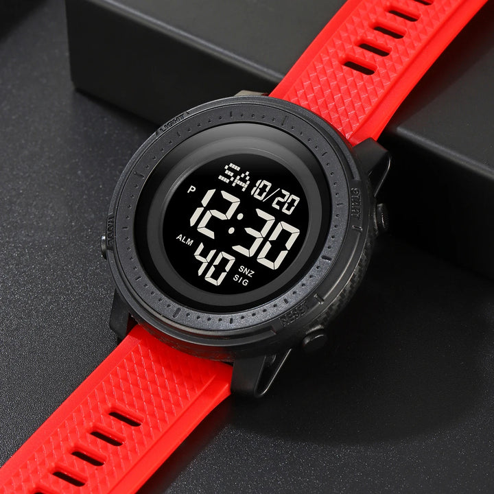 SKMEI Relogios Masculino Casual Back Light Countdown Dightal Sport Watches For Men 5Bar Waterproof Stopwatch Calendar Wristwatch