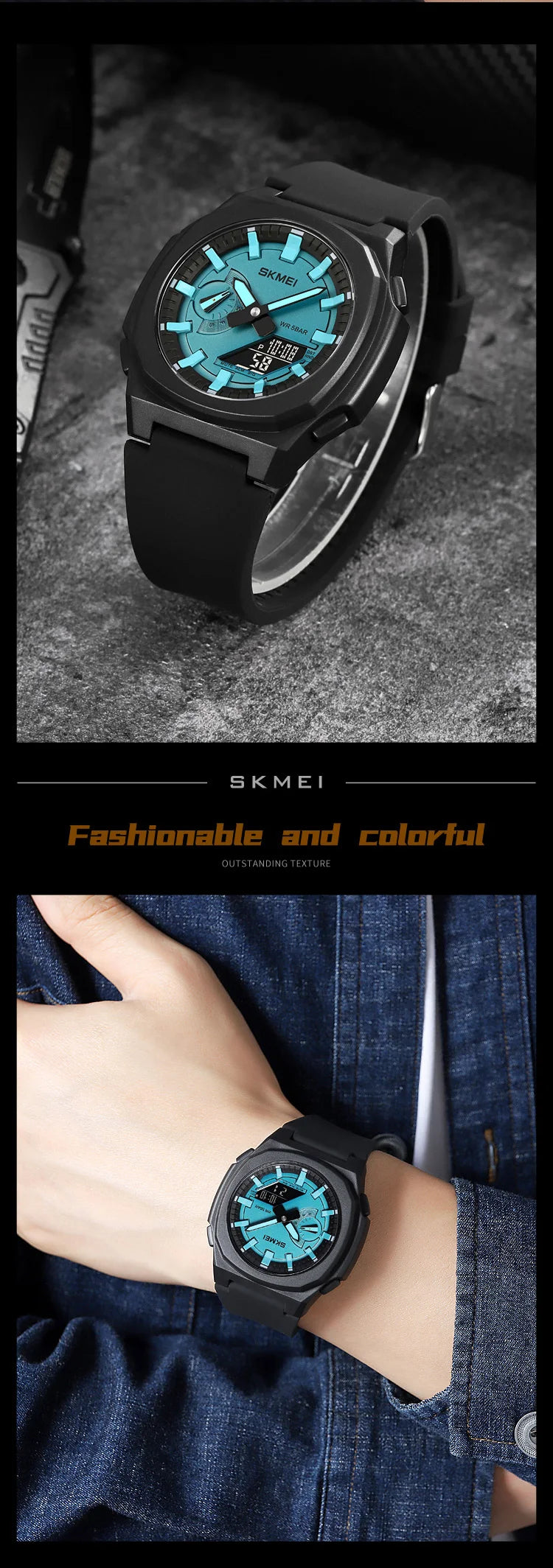 SKMEI Military Digital Watches Men Sports Luminous Chronograph Waterproof Male Electronic Wrist Watches Relogio Masculino