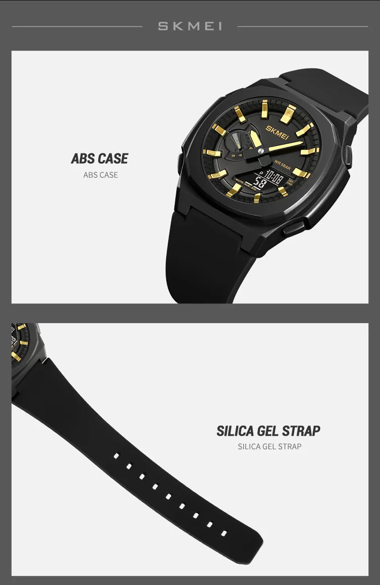 SKMEI Military Digital Watches Men Sports Luminous Chronograph Waterproof Male Electronic Wrist Watches Relogio Masculino