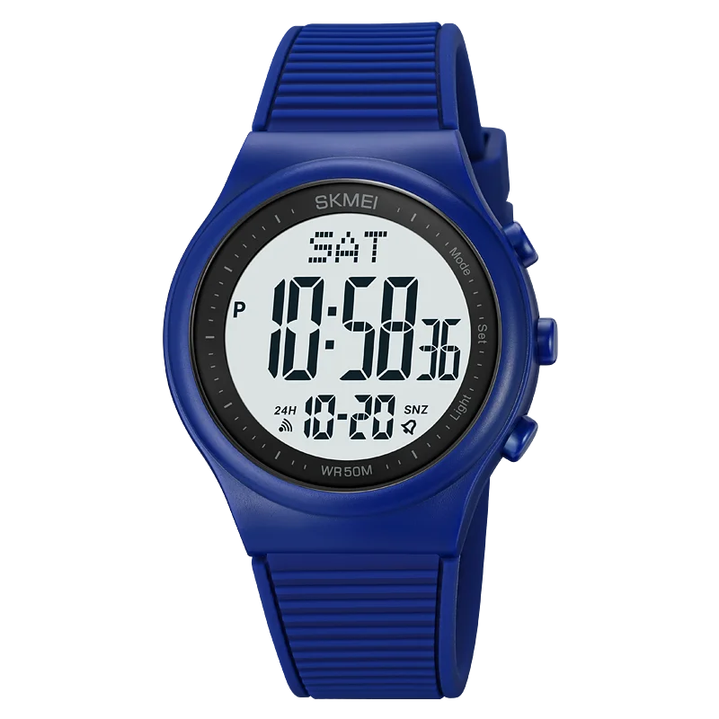 SKMEI Top Brand Fashion Back Light Digital Sports Watches Clock For Men 5Bar Waterproof Countdown Wristwatches Male reloj hombre