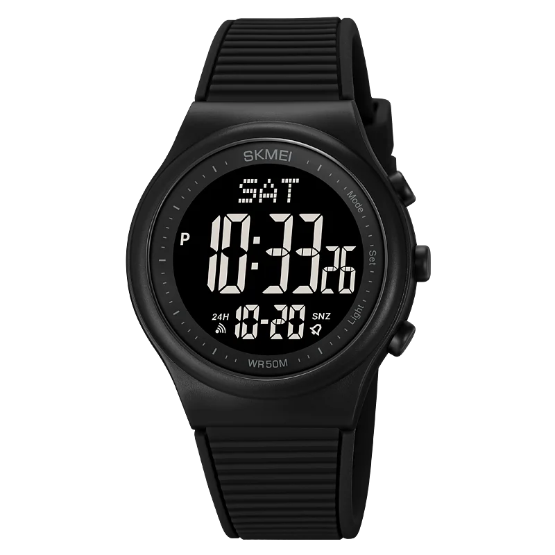 SKMEI Top Brand Fashion Back Light Digital Sports Watches Clock For Men 5Bar Waterproof Countdown Wristwatches Male reloj hombre