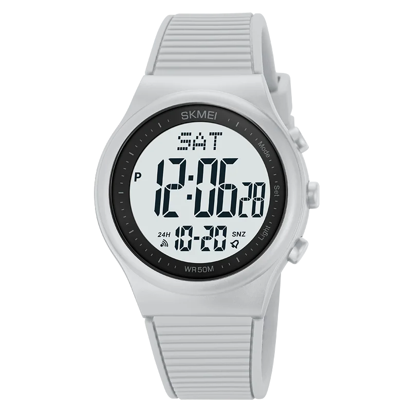 SKMEI Top Brand Fashion Back Light Digital Sports Watches Clock For Men 5Bar Waterproof Countdown Wristwatches Male reloj hombre