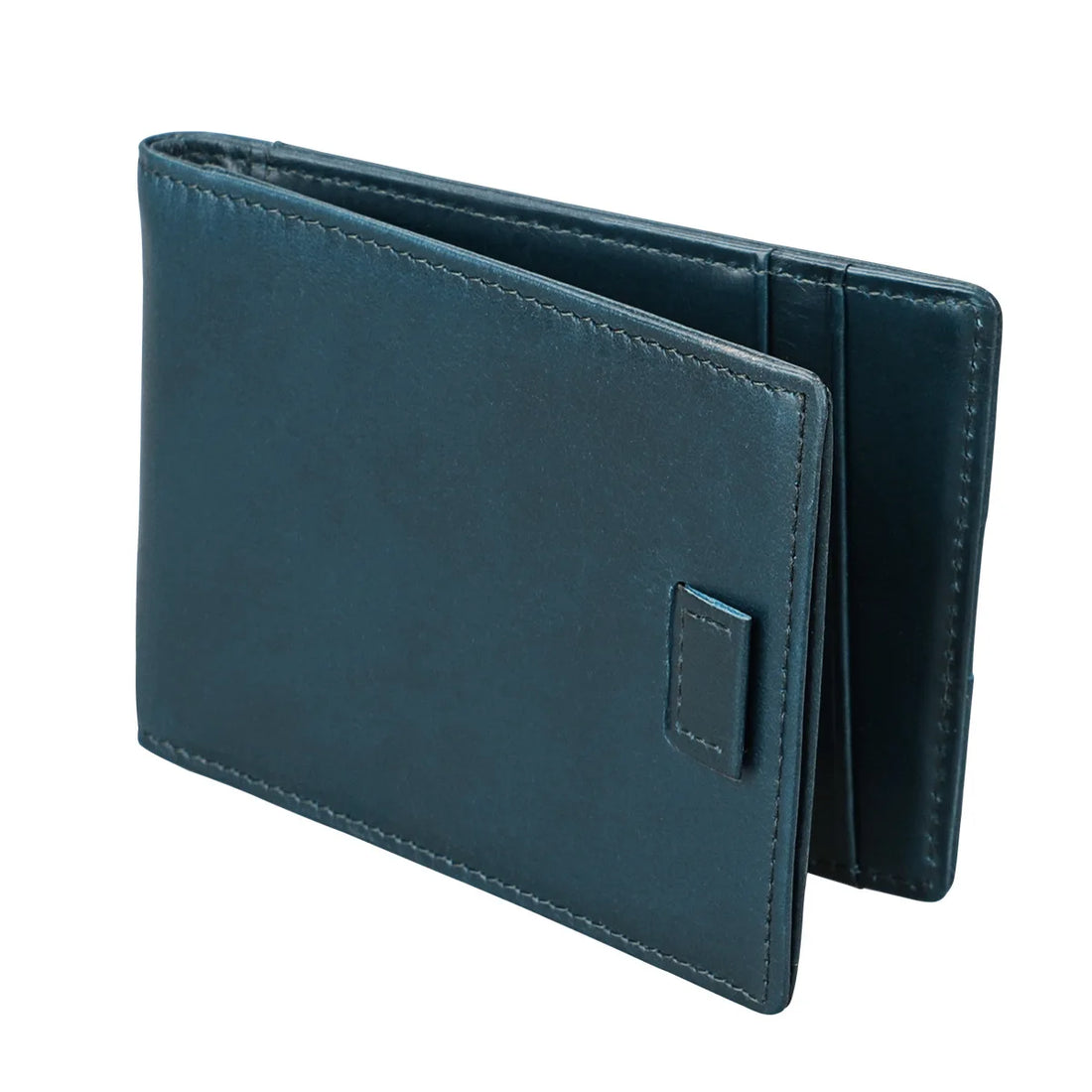 Genuine Leather Wallets for Men RFID Credit Card Holder Slim Minimalist Wallets Money Bag Purse Card Slot Wallet with Cash Clip