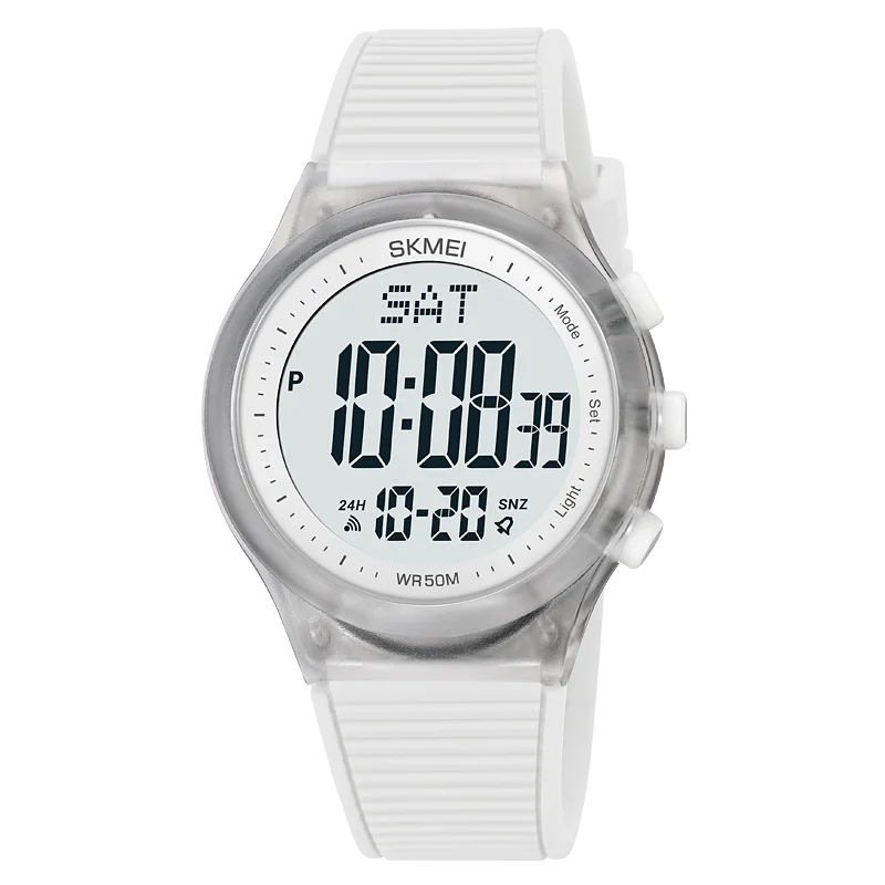 SKMEI Top Brand Fashion Back Light Digital Sports Watches Clock For Men 5Bar Waterproof Countdown Wristwatches Male reloj hombre