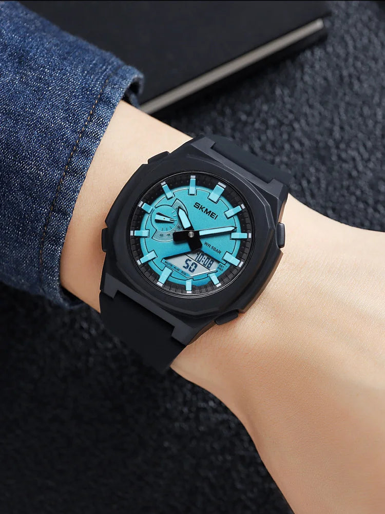 SKMEI Military Digital Watches Men Sports Luminous Chronograph Waterproof Male Electronic Wrist Watches Relogio Masculino