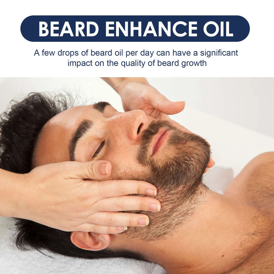 EELHOE Men's Beard Care Oil Moisturizing Smooth Strong Root Nourishing Thick Beard Oil Shaving Essential Oil
