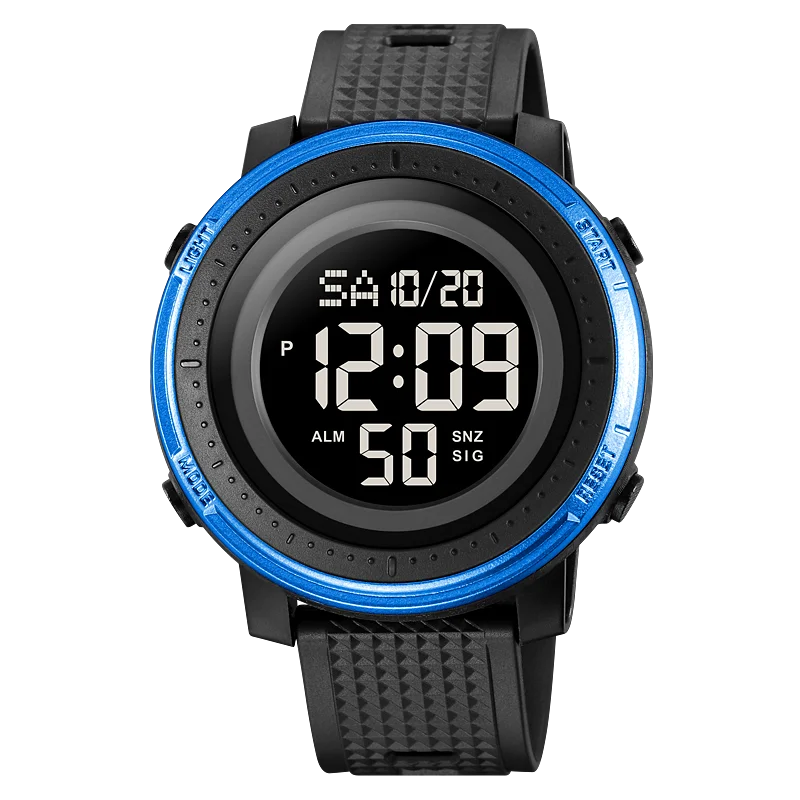 SKMEI Relogios Masculino Casual Back Light Countdown Dightal Sport Watches For Men 5Bar Waterproof Stopwatch Calendar Wristwatch
