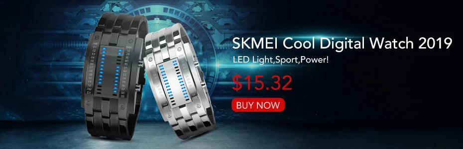 SKMEI Men Watch 50M Waterproof Digital Fashion Watches Outdoor Sport Men Wristwatches Erkek Saat  Clock Relogio Masculino 1343
