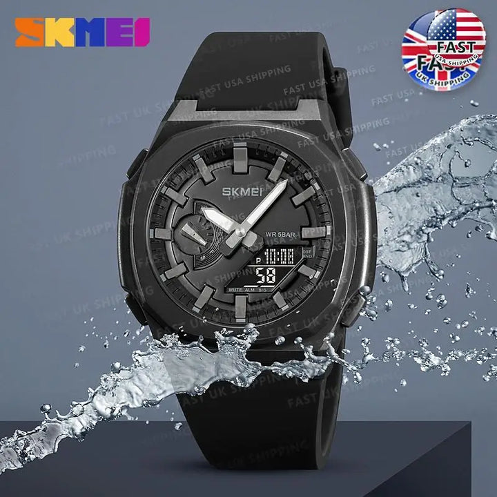 SKMEI Military Digital Watches Men Sports Luminous Chronograph Waterproof Male Electronic Wrist Watches Relogio Masculino
