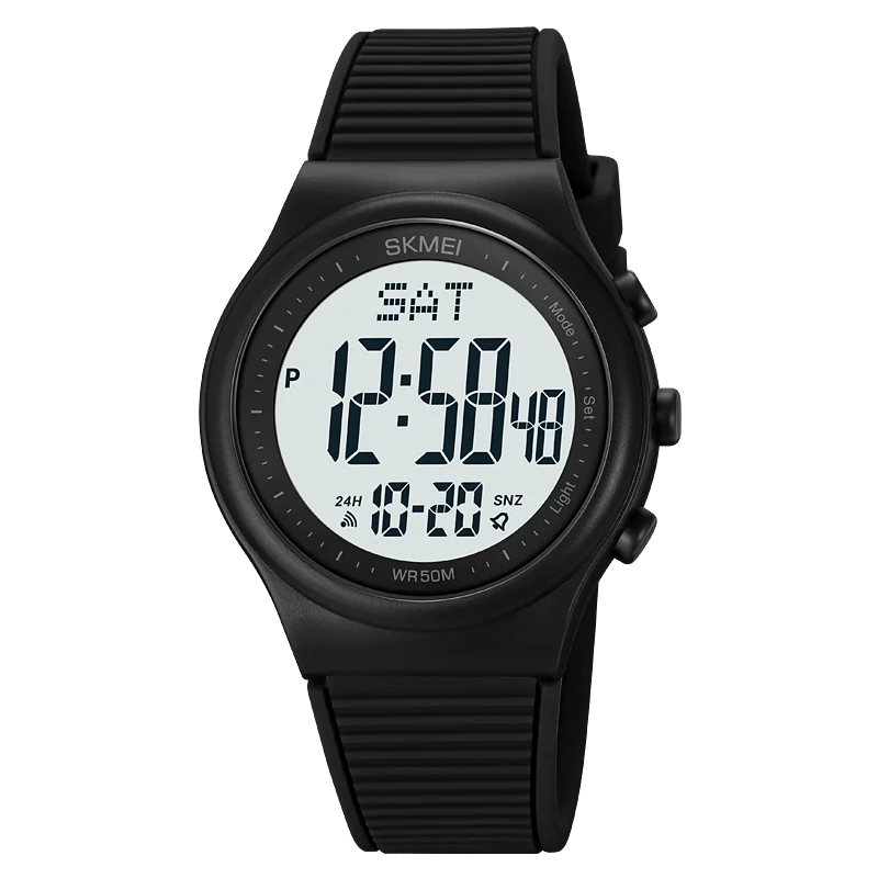 SKMEI Top Brand Fashion Back Light Digital Sports Watches Clock For Men 5Bar Waterproof Countdown Wristwatches Male reloj hombre
