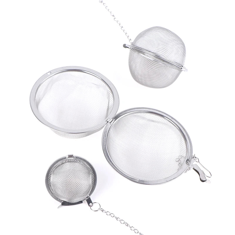 Stainless Steel Tea Strainer Mesh Infuser Tea Filter Strainers Kitchen Tools