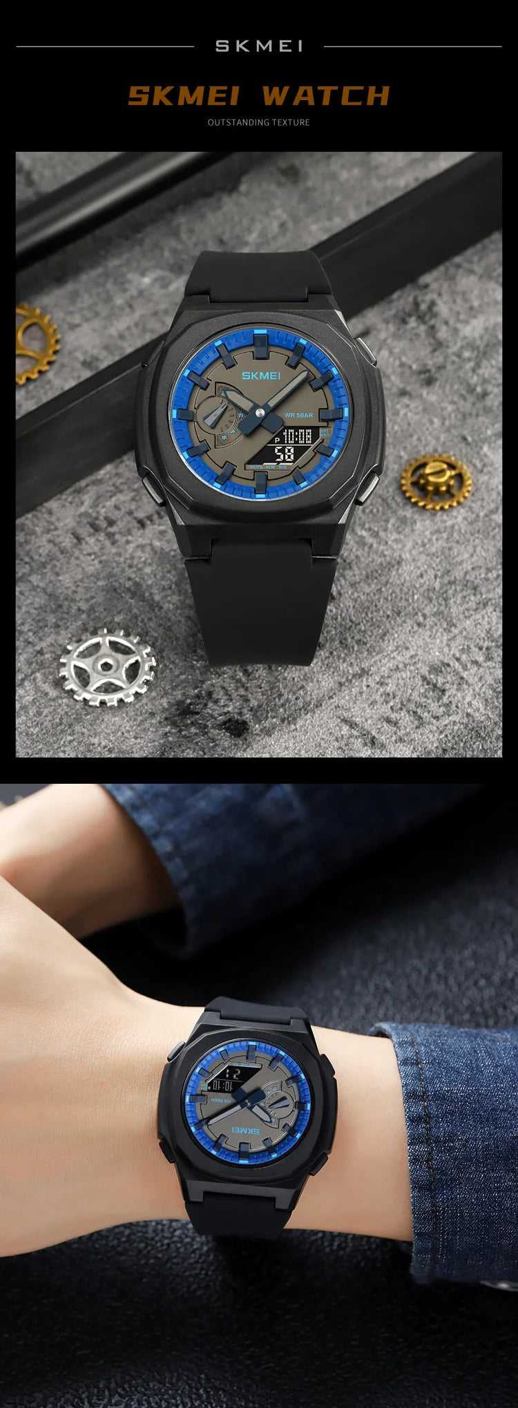 SKMEI Military Digital Watches Men Sports Luminous Chronograph Waterproof Male Electronic Wrist Watches Relogio Masculino