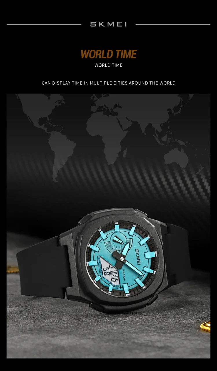 SKMEI Military Digital Watches Men Sports Luminous Chronograph Waterproof Male Electronic Wrist Watches Relogio Masculino